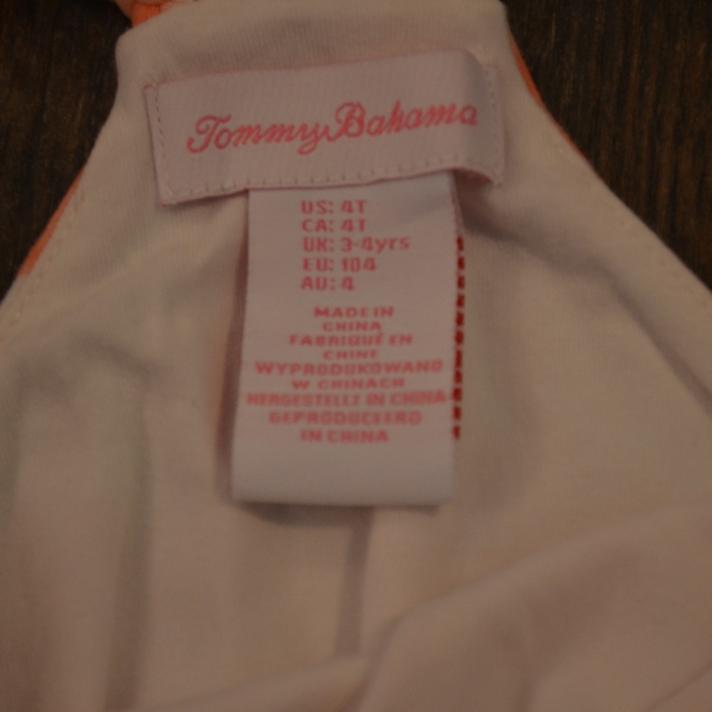 Tommy Bahama Dress - Orange and White - Picture 7 of 8